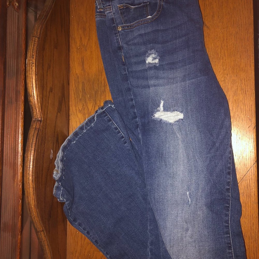 Maurices High Rise Flare 12Long Jeans